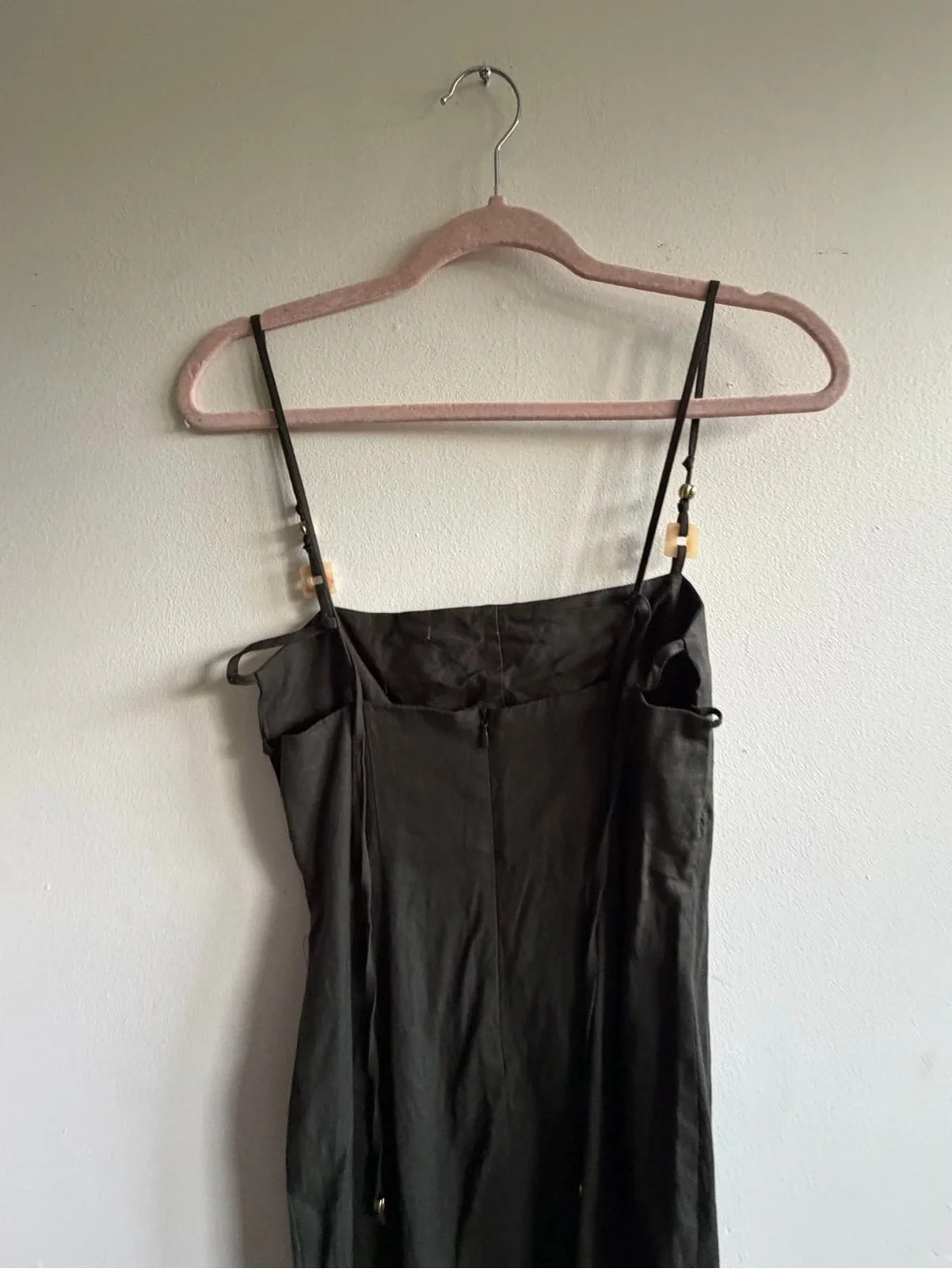Women’s ivy Spaghetti-Strap linen dress